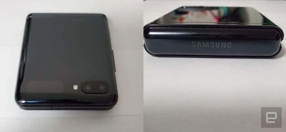 Sforum - Trang thông tin công nghệ mới nhất galaxy-z-flip-2 Galaxy Z Flip tiếp tục lộ ảnh thực tế, thấy rõ nếp nhăn màn hình 