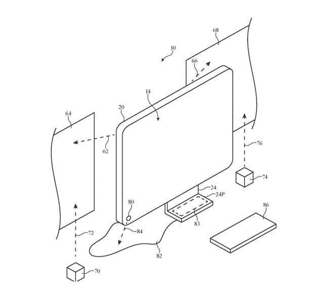 Sforum - Trang thông tin công nghệ mới nhất 11 iMac trong tương lai sẽ được tích hợp thêm máy chiếu để hỗ trợ thao tác đa màn hình 