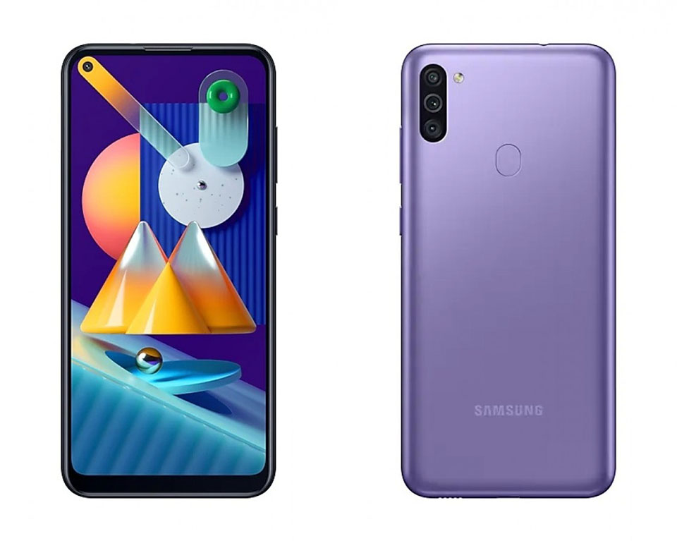 Sforum - Trang thông tin công nghệ mới nhất Galaxy-M11-ra-mat-4 Samsung Galaxy M11 ra mắt: Màn hình Infinity-O, 3 camera sau, pin 5000 mAh 