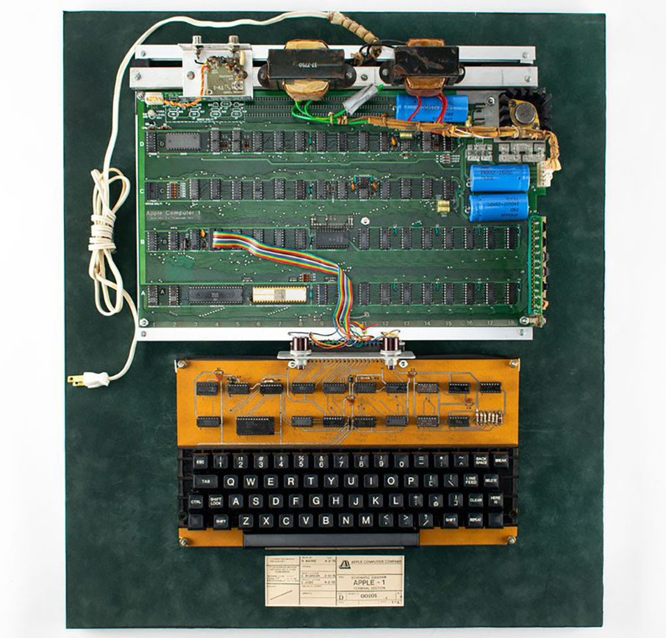 Sforum - Trang thông tin công nghệ mới nhất apple-1-2 Máy tính Apple đời cổ được bán đấu giá hơn 10 tỷ đồng 