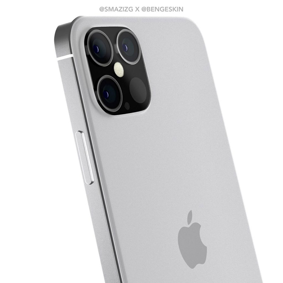 Sforum - Trang thông tin công nghệ mới nhất  iPhone-12-LIDAR-concept-Ben-Geskin-2 iPhone 12 với máy quét LiDAR sẽ có thiết kế trông như thế này? 