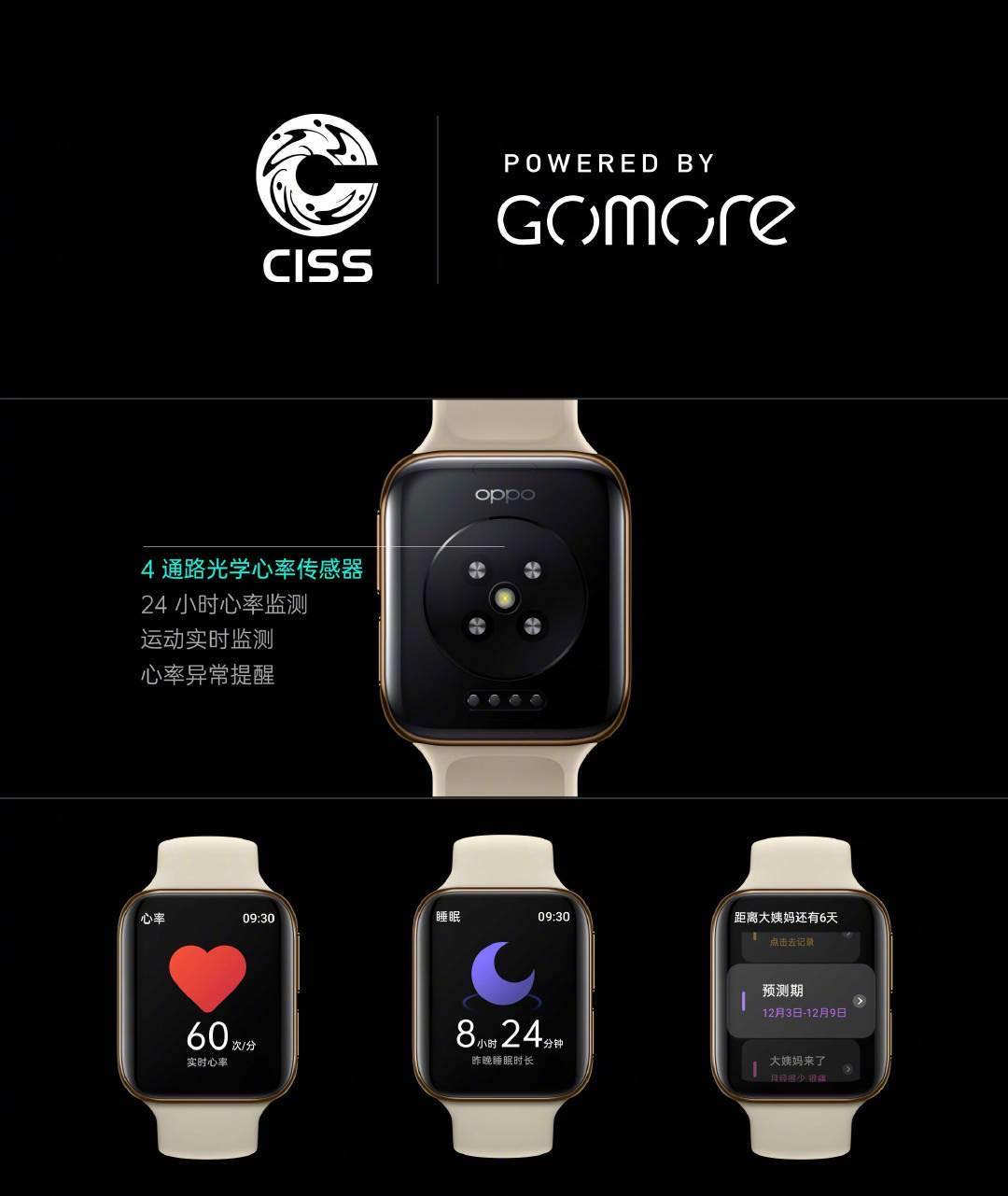 Sforum - Trang thông tin công nghệ mới nhất photo-1-1583488222482518586271 OPPO Watch ra mắt: Thiết kế giống Apple Watch, tích hợp sạc nhanh VOOC, hỗ trợ ECG, giá từ 5 triệu đồng 