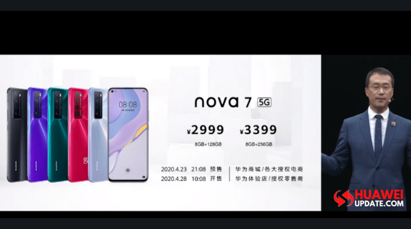 Sforum - Trang thông tin công nghệ mới nhất Nova-7-5G-Price Huawei ra mắt bộ ba Nova 7 Pro 5G, Nova 7 SE 5G và Nova 7 5G 