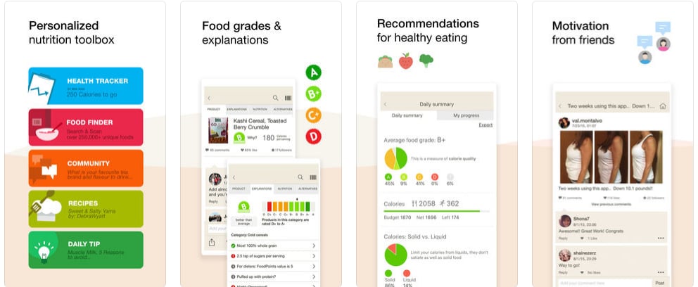 Sforum - Trang thông tin công  nghệ mới nhất Fooducate-Nutrition-Tracker Giảm cân hiệu quả như ngôi sao âm nhạc Adele với 7 ứng dụng miễn phí sau 