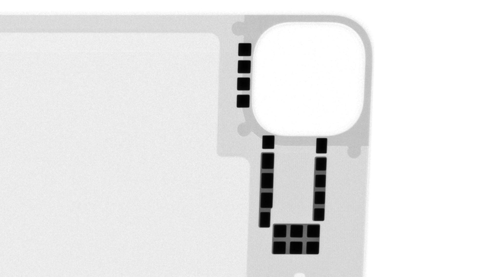 Sforum - Trang thông tin công nghệ mới nhất magic-keyboard-xquang-ifixit-3 iFixit tiến hành chụp x-quang bàn phím Magic Keyboard của iPad Pro 2020 để soi linh kiện 