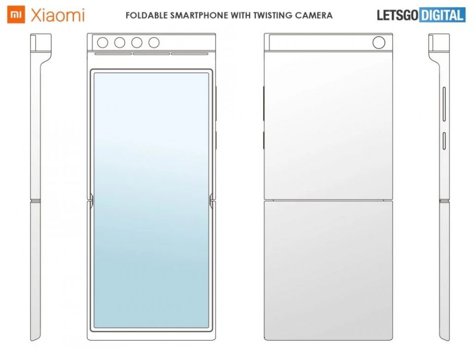 Sforum - Trang thông tin công nghệ mới nhất opvouwbare-smartphone-1024x753-1-1-960x706 Xiaomi được cấp bằng sáng chế smartphone màn hình gập với camera xoay 