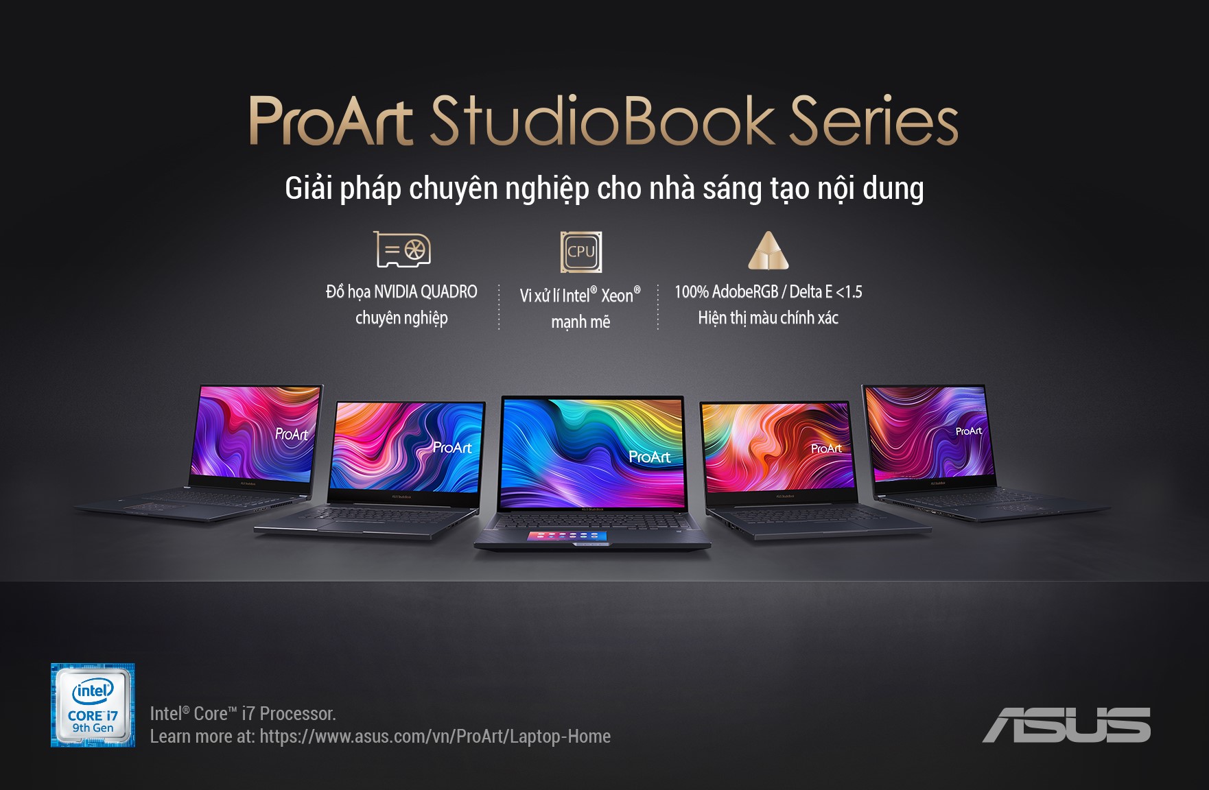 Sforum - Trang thông tin công nghệ mới nhất ASUS-ProArt-1 ASUS Việt Nam giới thiệu ProArt StudioBook Series: Bản cao cấp nhất có giá lên đến 270 triệu đồng 