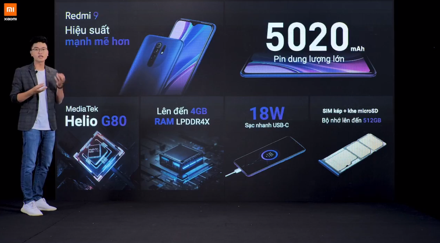 Sforum - Trang thông tin công nghệ mới nhất Xiaomi-redmi-9-7 Redmi 9 ra mắt tại VN: Smartphone phong cách nhất, màn hình lớn nhất, nhiều công nghệ nhất và giá 