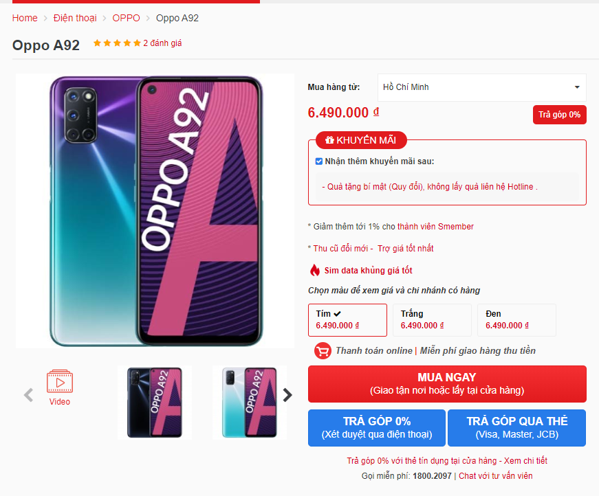 Top smartphone pin khủng, sạc nhanh đi kèm chip Snapdragon mạnh mẽ