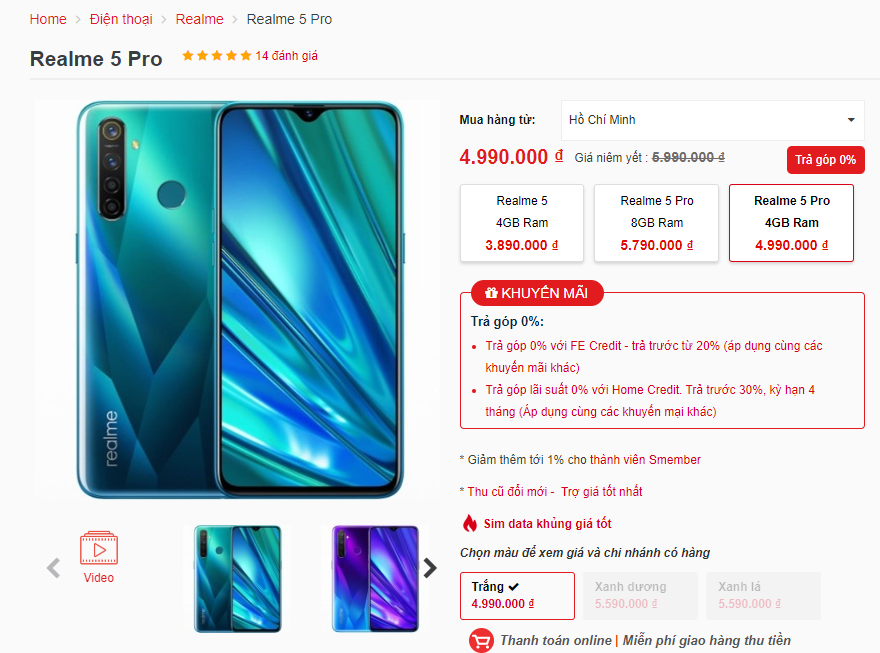 Top smartphone pin khủng, sạc nhanh đi kèm chip Snapdragon mạnh mẽ
