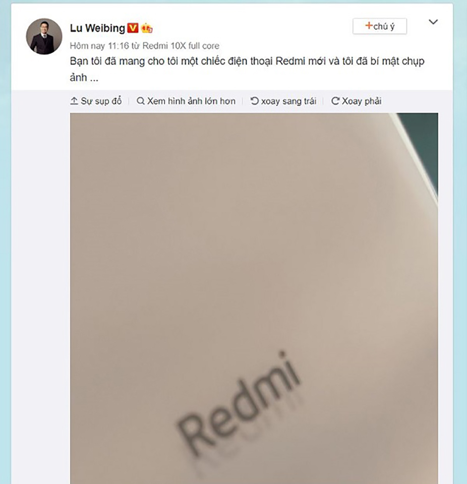 Sforum - Trang thông tin công nghệ mới nhất redmi-k30-ultra-1 CEO Redmi vừa "nhá hàng" một chiếc điện thoại mới, có thể là Redmi K30 Ultra 