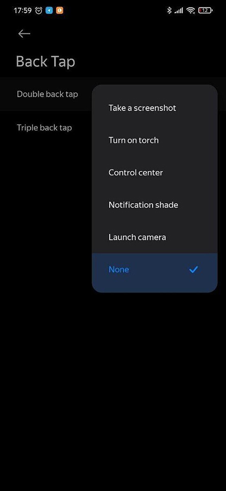 Sforum - Trang thông tin công nghệ mới nhất tinh-nang-MIUI-12-1-1 Xiaomi MIUI 12 sẽ cho phép bạn mở các ứng dụng bằng cách chạm vào mặt lưng điện thoại giống như iOS 14 