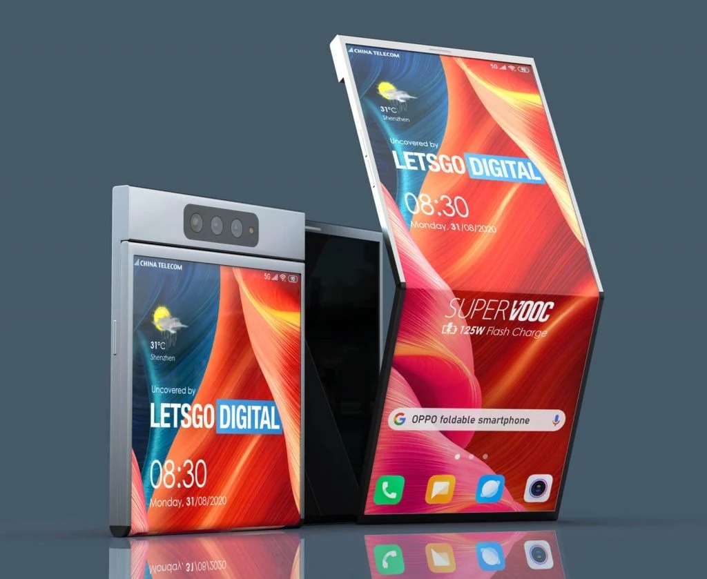 Sforum - Trang thông tin công nghệ mới nhất 1-47 Lộ bằng sáng chế smartphone OPPO độc đáo với màn hình gập ra bên ngoài 