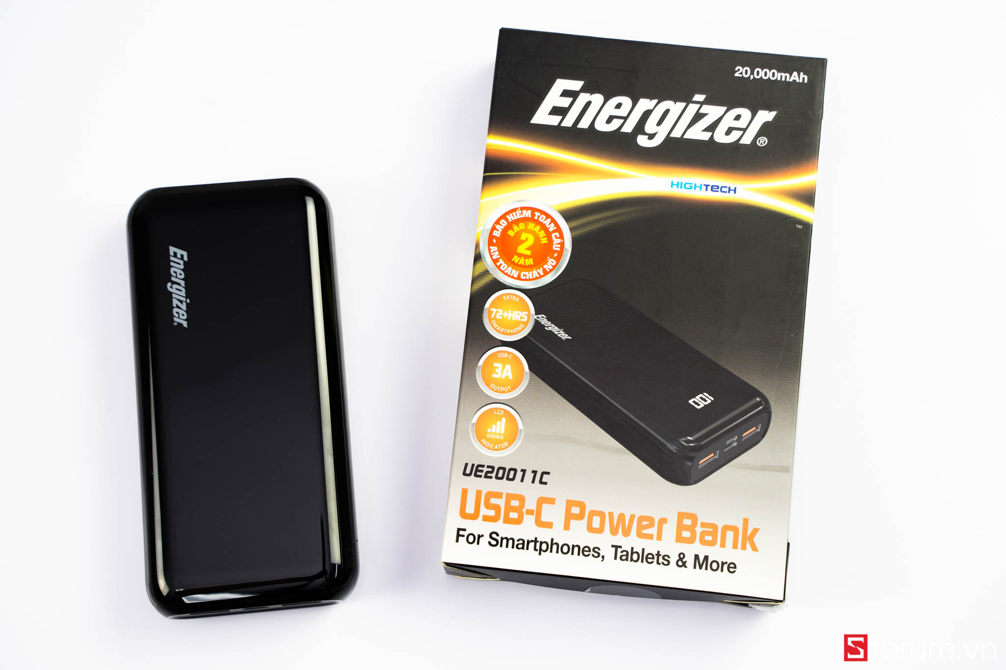 Trên tay và đánh giá nhanh 2 mẫu pin dự phòng Energizer UE20011PQ và UE20011C: Dung lượng 20.000mAh, phiên bản cao cấp sạc nhanh PD 18W