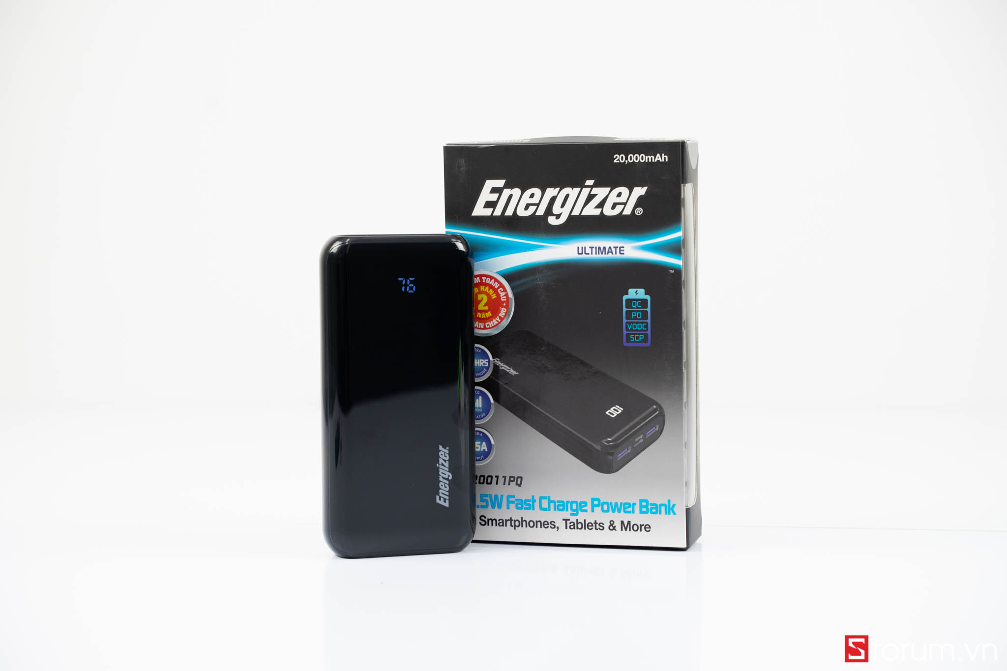 Trên tay và đánh giá nhanh 2 mẫu pin dự phòng Energizer UE20011PQ và UE20011C: Dung lượng 20.000mAh, phiên bản cao cấp sạc nhanh PD 18W