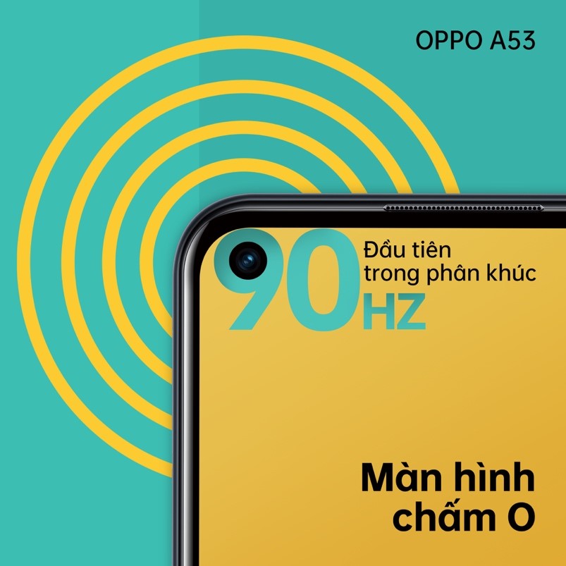 OPPO A53 chính thức ra mắt tại Việt Nam: Màn hình chấm O phong cách, dung lượng pin cực lớn 5000mAh