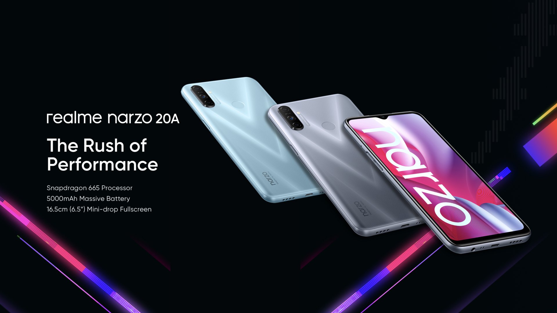 Sforum - Trang thông tin công nghệ mới nhất Realme-Narzo-20-series-ra-mat-2 Realme Narzo 20, Narzo 20 Pro, Narzo 20A chính thức ra mắt, giá chỉ từ 2.7 triệu đồng 