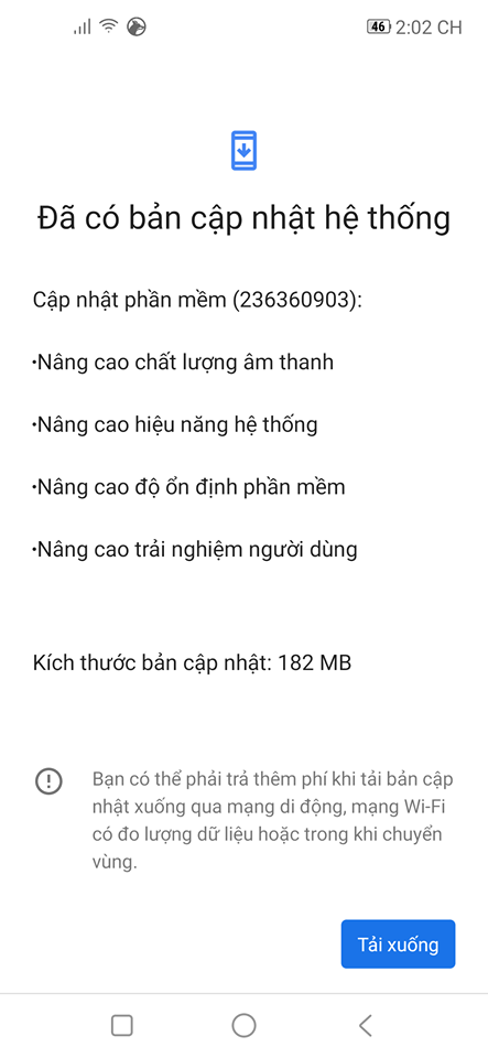 Thêm bản cập nhật mới cho Vsmart Live 4, cải thiện hệ thống và trải nghiệm người dùng