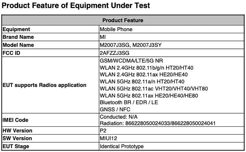 Sforum - Trang thông tin công nghệ mới nhất Xiaomi-Mi-10T-Pro-FCC-1 Xiaomi Mi 10T Pro vừa đạt 2 chứng nhận quan trọng trước khi ra mắt, thông số kỹ thuật chính được tiết lộ 