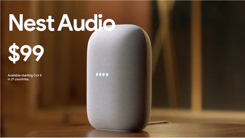 Sforum - Trang thông tin công nghệ mới nhất loa-thong-minh-Google-4 Google ra mắt loa thông minh Nest Audio với nhiều tính năng hữu ích, giá 2.3 triệu đồng