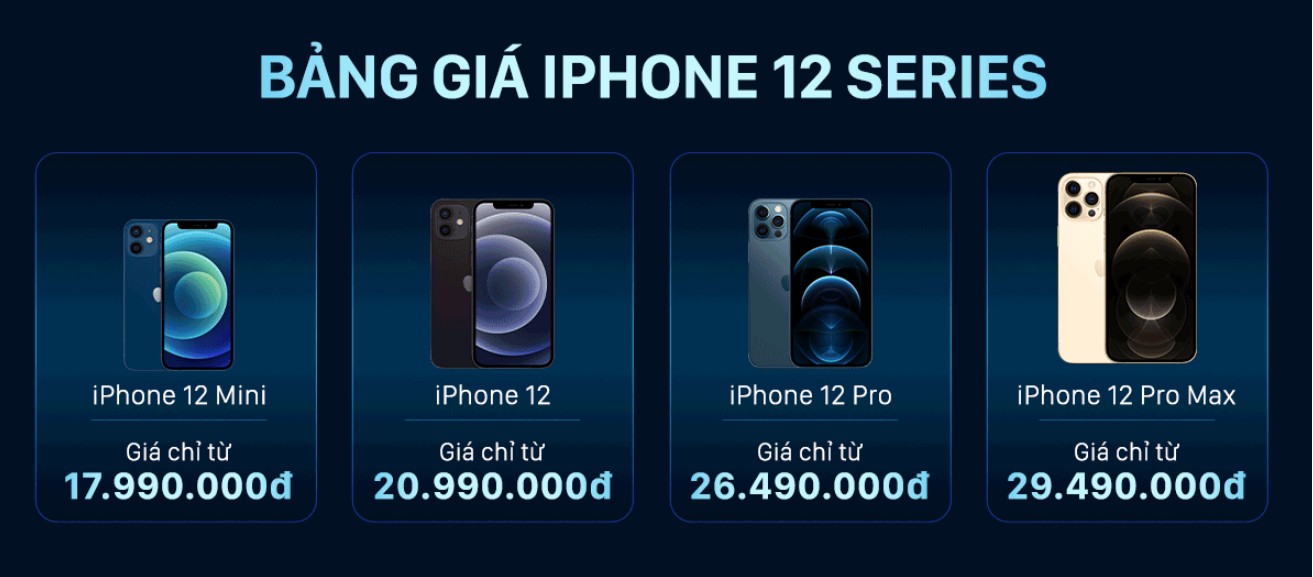 Sforum - Trang thông tin công nghệ mới nhất Gia-iphone-12-1 Giai đoạn 2 đặt trước iPhone 12 series bắt đầu từ 20/11, nhanh tay đăng ký thông tin để nhận nhiều ưu đãi độc quyền từ CellphoneS 