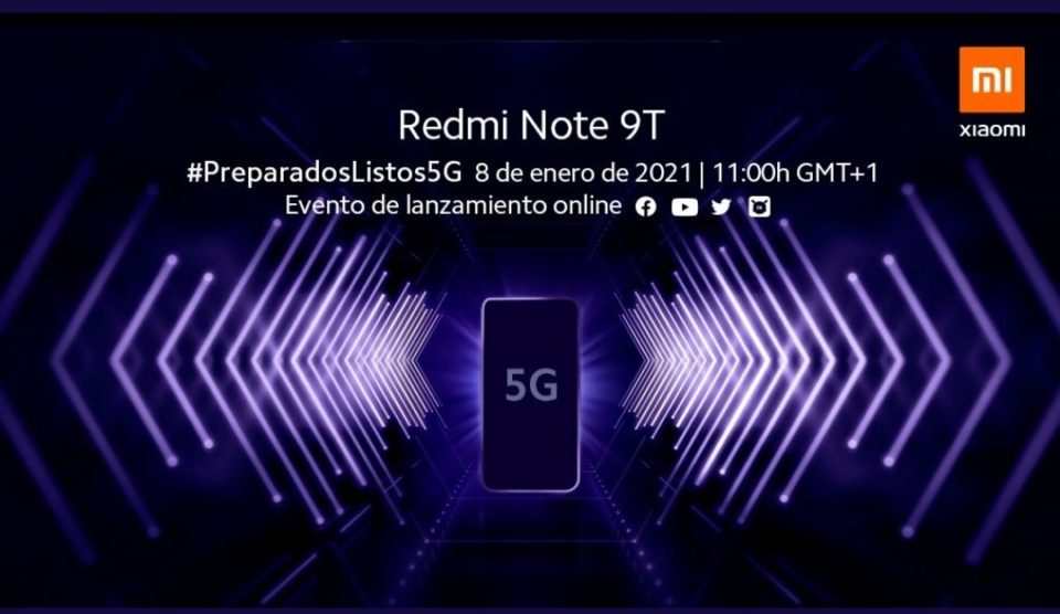 Sforum - Trang thông tin công nghệ mới nhất Redmi-Note-9T-launch-1 Redmi Note 9T với màn hình “đục lỗ”, camera 48MP sẽ ra mắt vào ngày 8/1 
