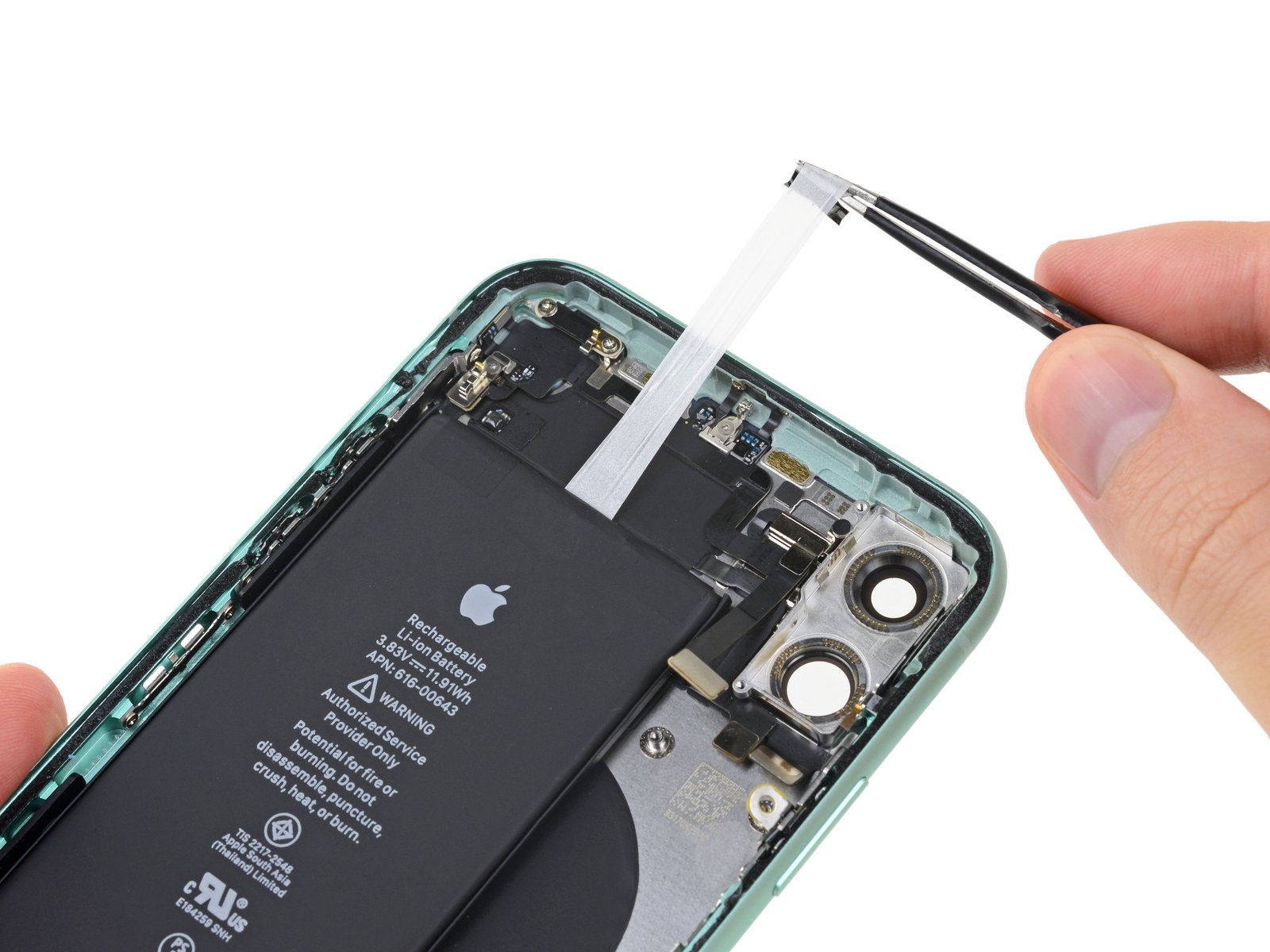 Sforum - Trang thông tin công nghệ mới nhất iPhone-teardown-1 Hướng dẫn cách kéo dài tuổi thọ pin cho iPhone 11 mới mua 