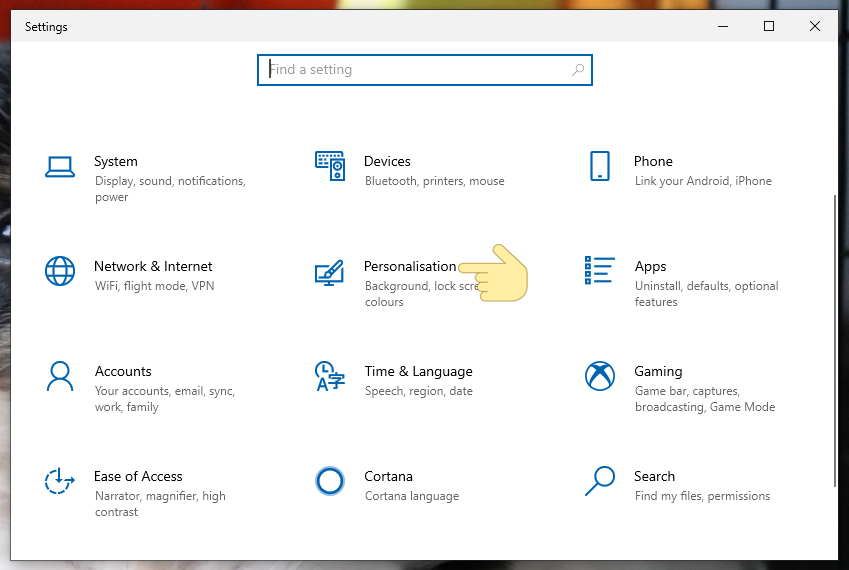 Sforum - Trang thông tin công nghệ mới nhất Untitled-1-1 Hướng dẫn thêm ứng dụng vào màn hình khóa Windows 10 