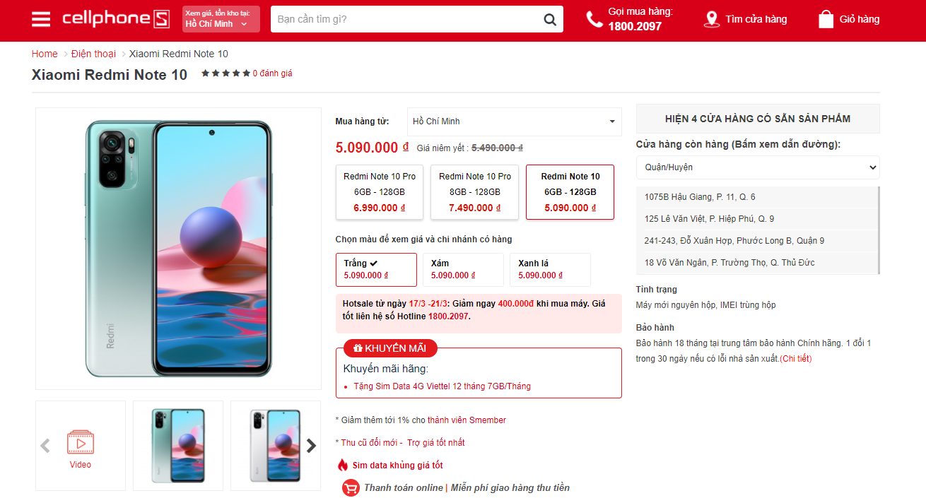 Redmi Note 10