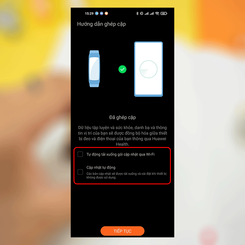 Sforum - Trang thông tin công nghệ mới nhất 7-1 Hướng dẫn kết nối Huawei Band 6 với thiết bị Android 