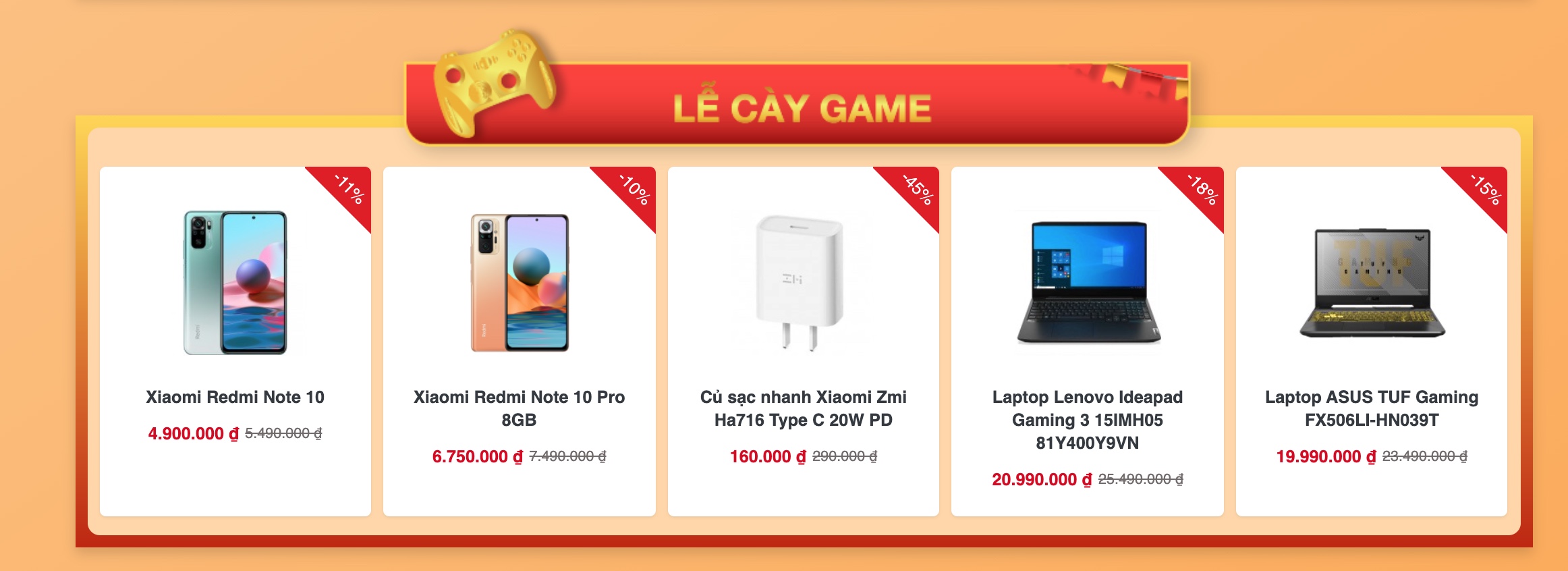 khuyến mãi lễ lớn