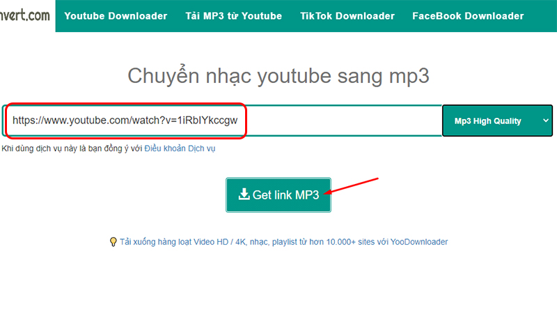 Sforum - Trang thông tin công nghệ mới nhất 4-31 Chuyển Youtube sang MP3 online không cần tải phần mềm 