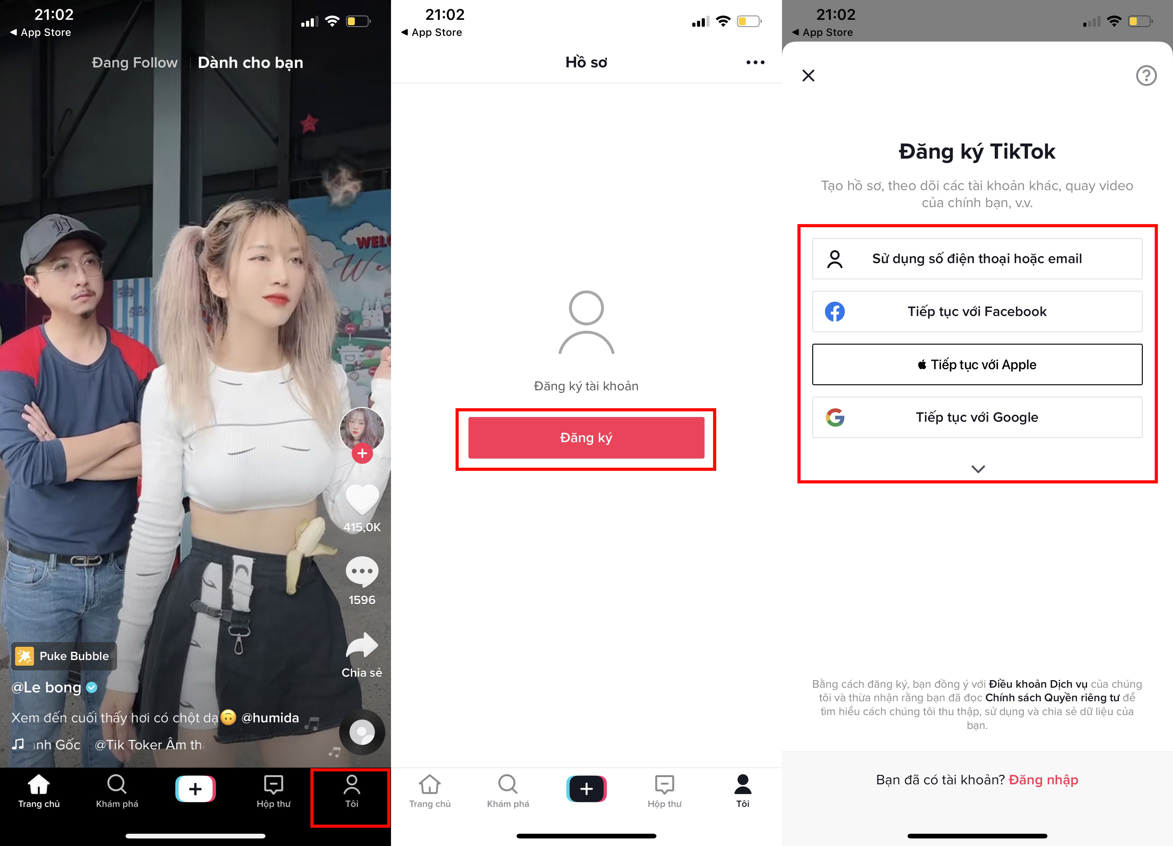 đăng ký tài khoản tiktok - cách kiếm tiền trên tiktok