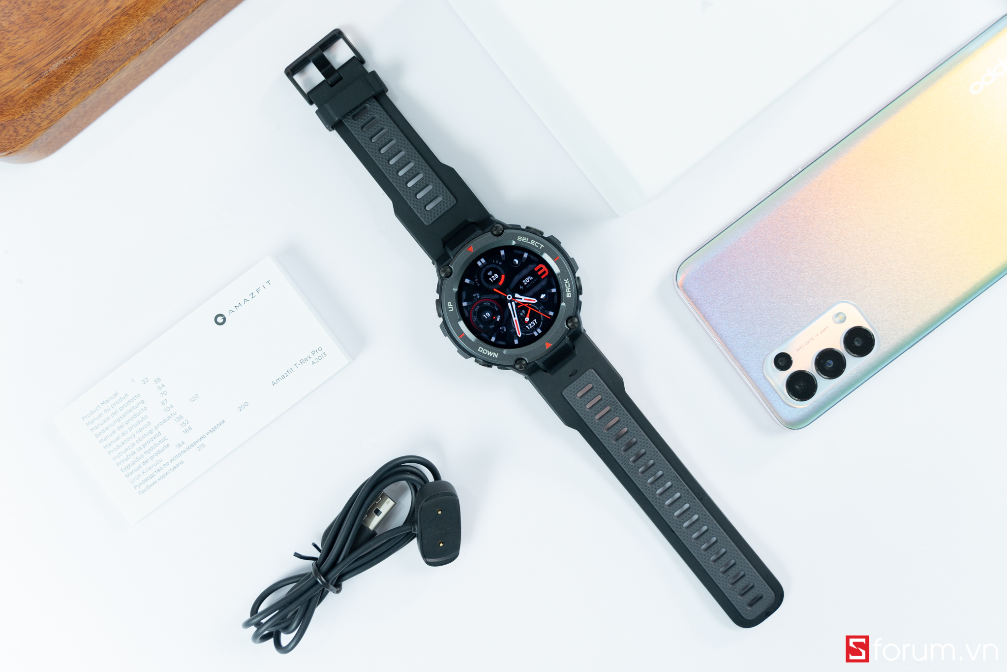 Sforum - Trang thông tin công nghệ mới nhất AMAZFIT-GTR-T-REX-PRO-2 Trên tay Amazfit T-Rex Pro: Smartwatch trâu bò, đạt tiêu chuẩn quân đội, giá chỉ 3.8 triệu đồng 