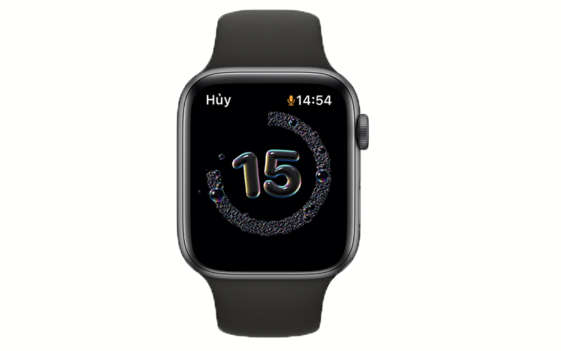 Màn hình đếm ngược của Apple Watch