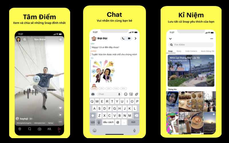 Sforum - Trang thông tin công nghệ mới nhất Snapchat1-1 Snapchat là gì? Cách tải Snapchat cho PC, điện thoại trong tích tắc 