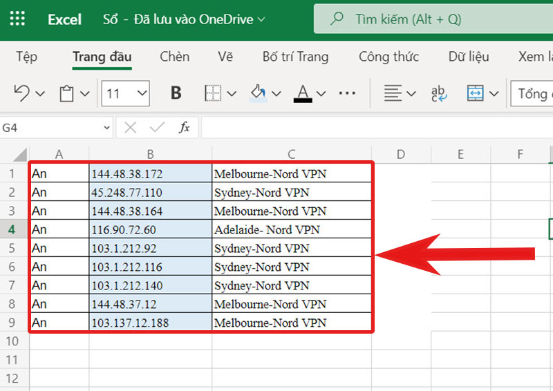 Cách tạo cửa sổ làm việc mới trên Excel Online bước 2