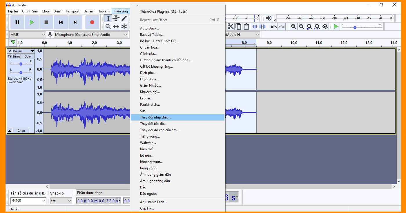 Sforum - Trang thông tin công nghệ mới nhất audacity03 Audacity: Phần mềm ghi âm, ghép nhạc miễn phí 