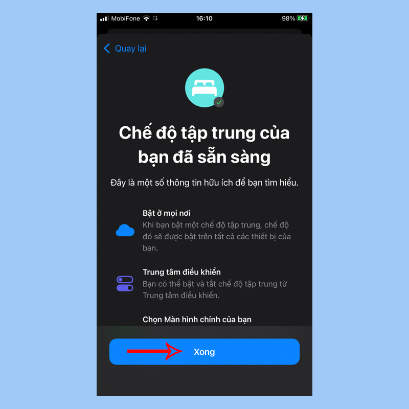 Thử ngay chế độ Tập trung trên iOS 15 để quản lý cuộc sống