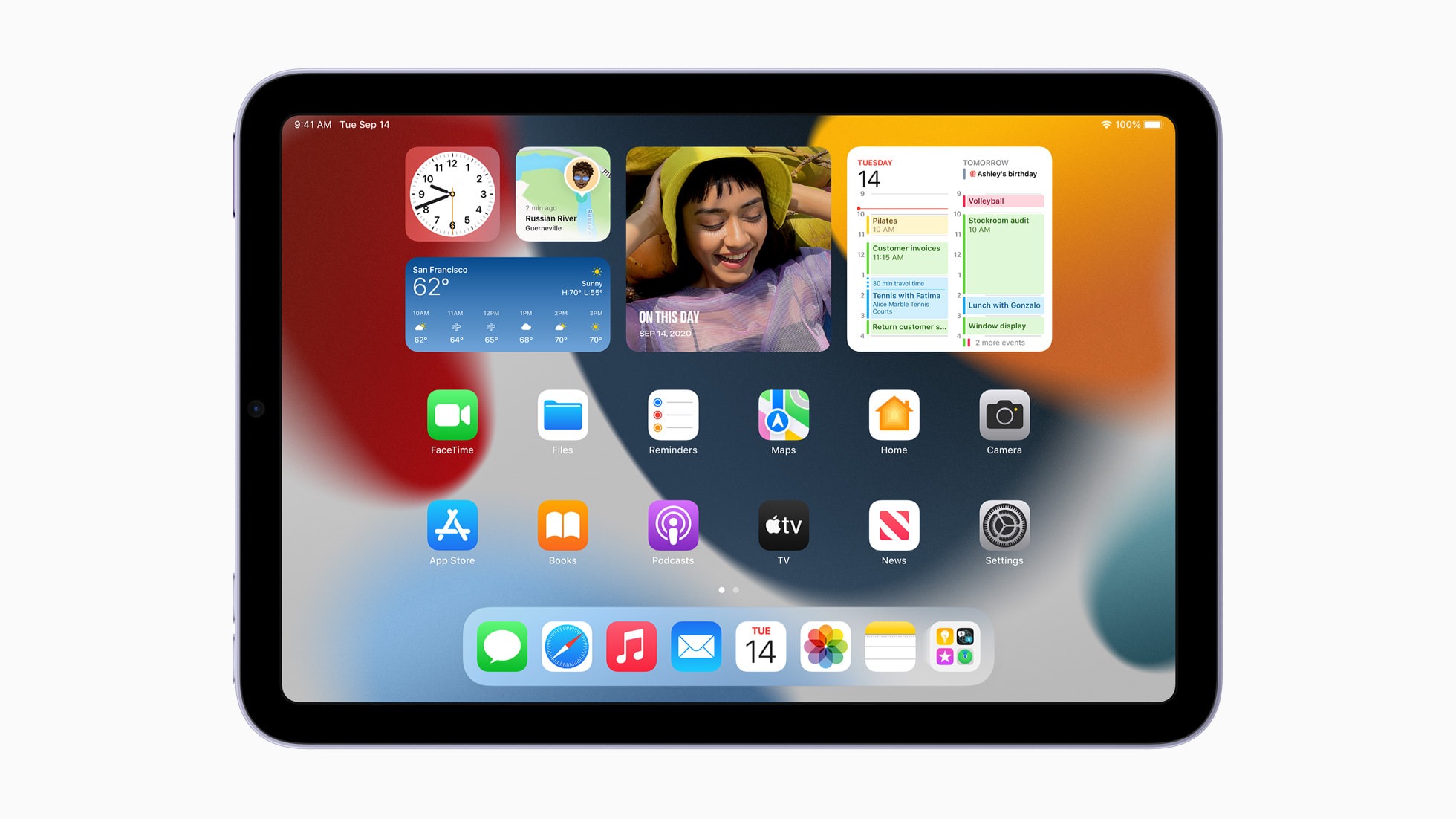 iPad mini 6 được Apple tung ra thị trường có thiết kế mới với giá từ 499 USD