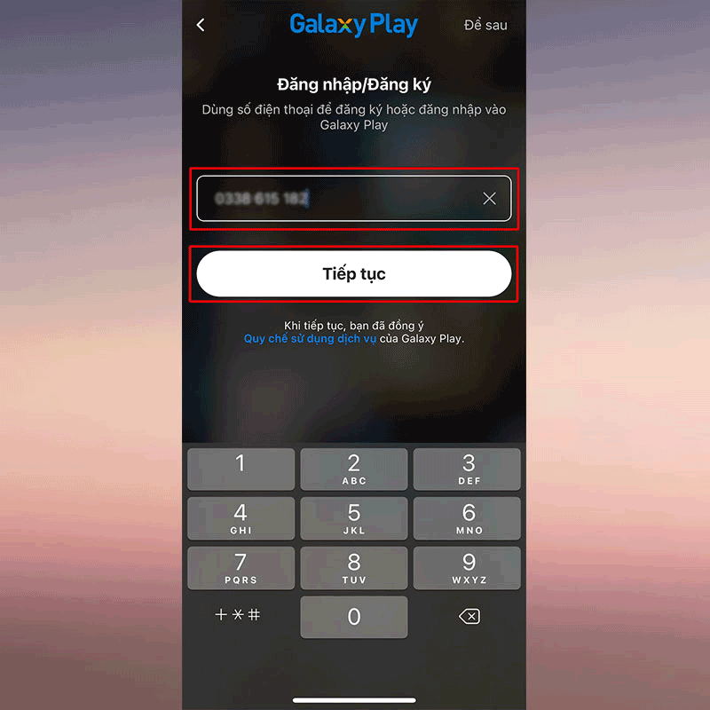 Sforum - Trang thông tin công nghệ mới nhất Untitled-2 Cách đăng ký tài khoản Galaxy Play trên điện thoại cực đơn giản 