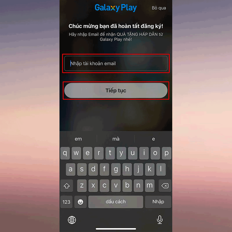 Sforum - Trang thông tin công nghệ mới nhất Untitled-3 Cách đăng ký tài khoản Galaxy Play trên điện thoại cực đơn giản 