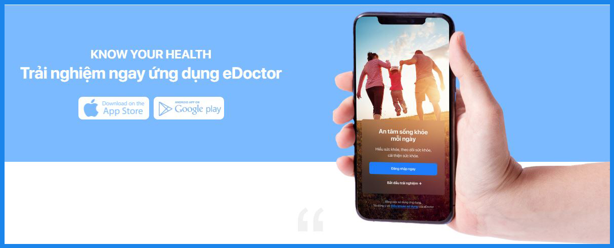 eDoctor: Tư vấn và khám sức khỏe trực tiếp tại nhà