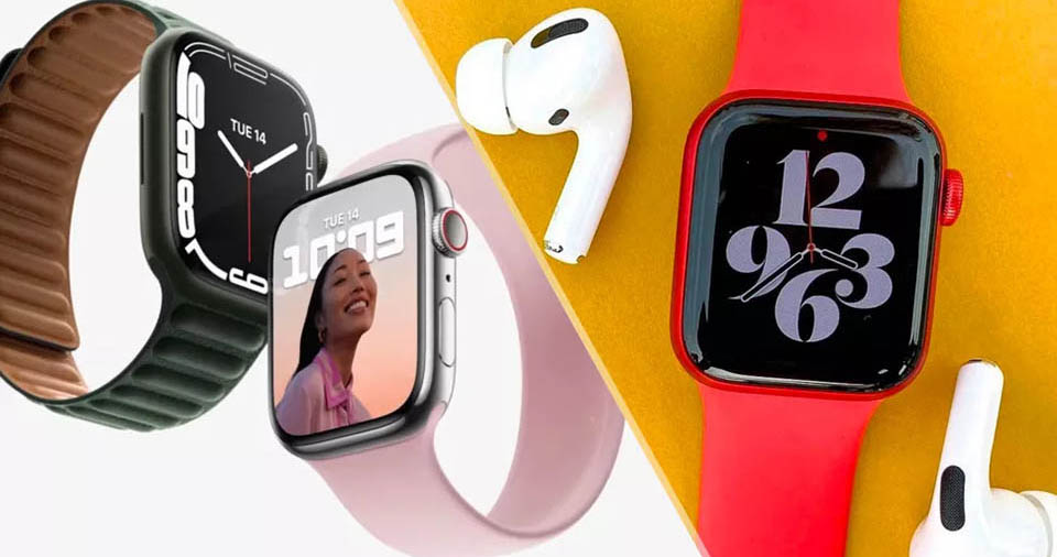 So sánh Apple Watch S7 và Apple Watch S6: Có gì khác biệt giữa hai thế hệ?  | Sforum