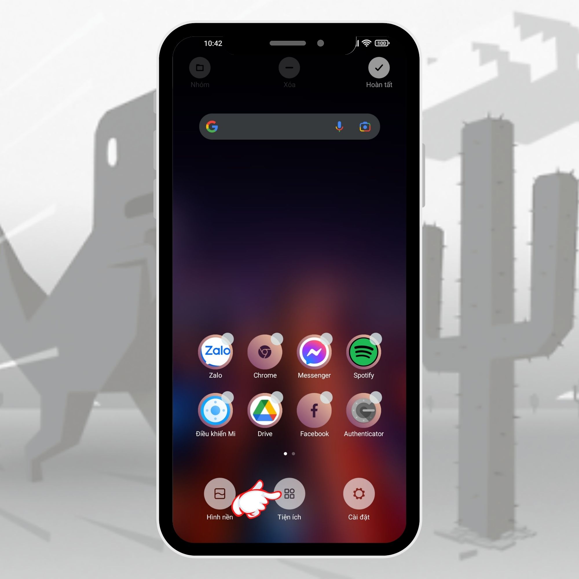Vuakiemhiep - Trang thông tin công nghệ mới nhất 4-36 Mang widget của tựa game khủng long "huyền thoại" lên màn hình Android cực đơn giản 