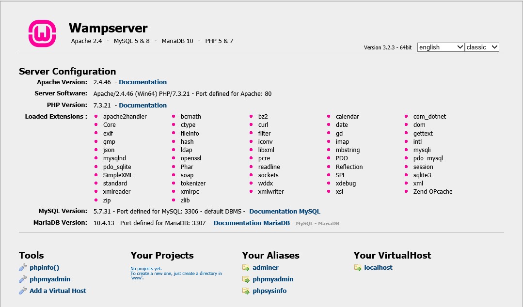 Sforum - Trang thông tin công nghệ mới nhất wampserver WAMPServer là gì? Hướng dẫn tải và cài đặt WAMPServer chi tiết nhất 