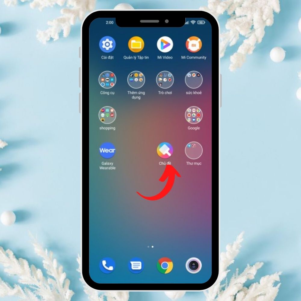 Sforum - Trang thông tin công nghệ mới nhất 1-69 Đổi giao diện điện thoại đón Giáng Sinh với kho theme miễn phí đến từ nhà Xiaomi 