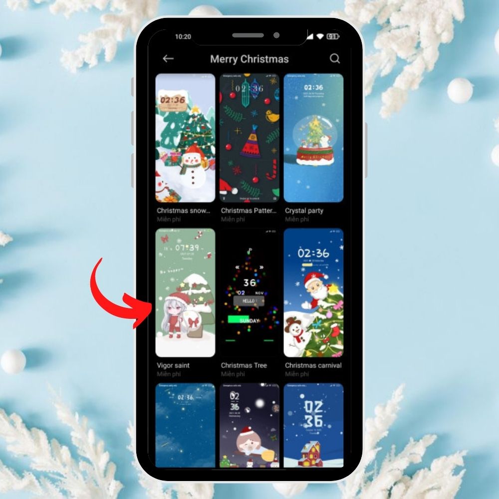 Sforum - Trang thông tin công nghệ mới nhất 3-52 Đổi giao diện điện thoại đón Giáng Sinh với kho theme miễn phí đến từ nhà Xiaomi 