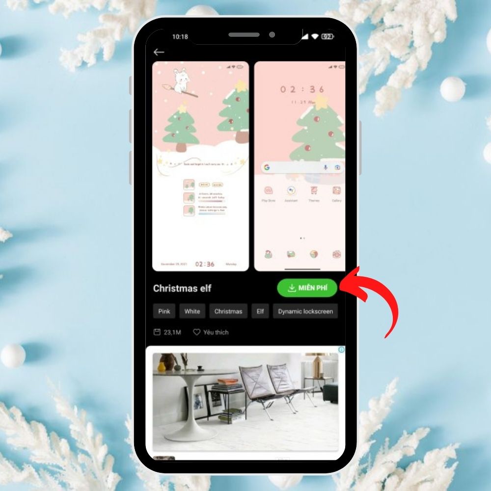 Sforum - Trang thông tin công nghệ mới nhất 4-48 Đổi giao diện điện thoại đón Giáng Sinh với kho theme miễn phí đến từ nhà Xiaomi 