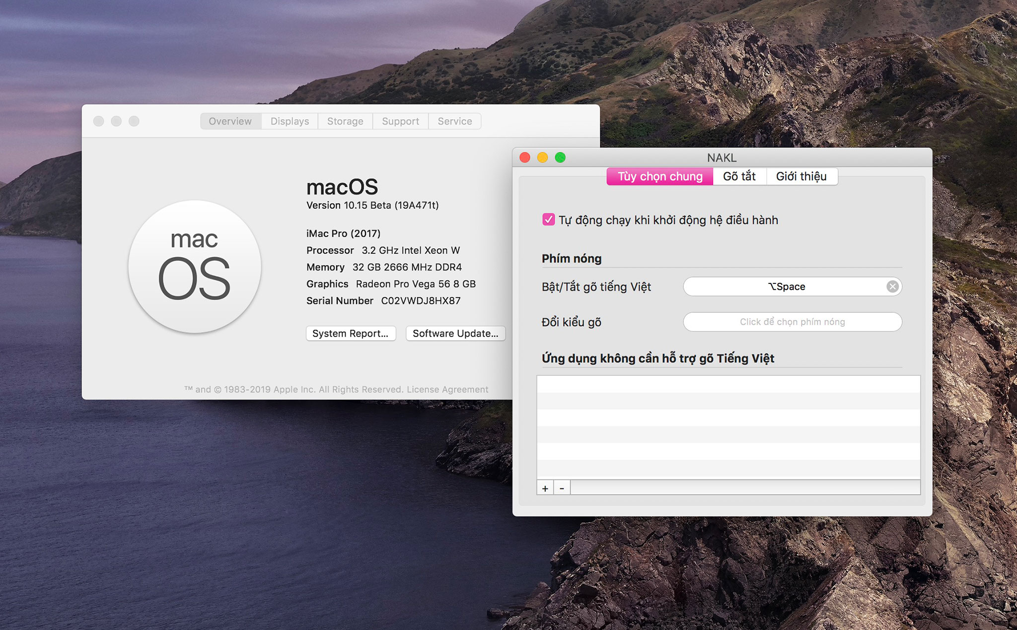 NAKL bộ gõ tiếng Việt phổ biến trên MacOS
